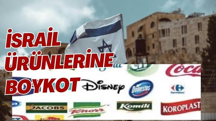 İsrail Ürünlerine  Boykot